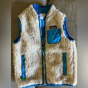 Kids Sherpa Patagonia vest 4T